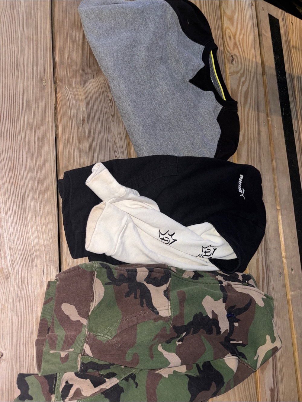 Size 10/12 hoodies and jackets